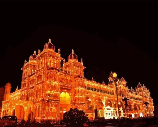 Mysore Palace Diamond Painting