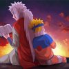 Naruto Uzumaki And Jiraiya Diamond Painting