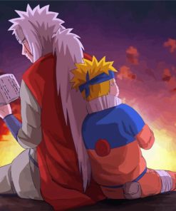 Naruto Uzumaki And Jiraiya Diamond Painting