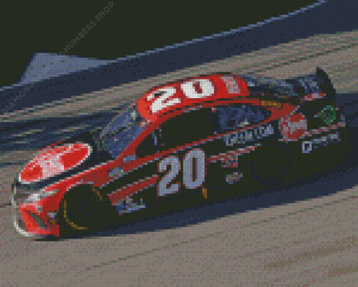 Nascar 20 Rheem Sport Car Diamond Painting