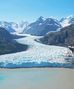 National Park Glacier Bay Diamond Painting