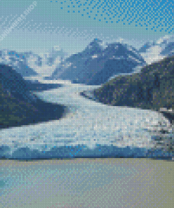 National Park Glacier Bay Diamond Painting