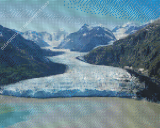 National Park Glacier Bay Diamond Painting