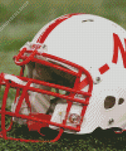 Nebraska Huskers Helmet Diamond Painting