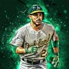 Oakland Athletics Player Art Diamond Painting