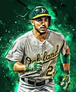 Oakland Athletics Player Art Diamond Painting