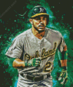 Oakland Athletics Player Art Diamond Painting