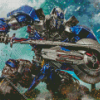 Optimus Prime Diamond Painting