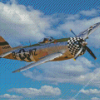 P47 Thunderbolt Diamond Painting