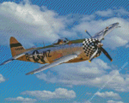 P47 Thunderbolt Diamond Painting