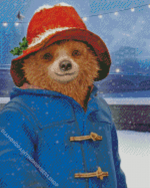 Paddington Bear Magical Christmas Diamond Painting