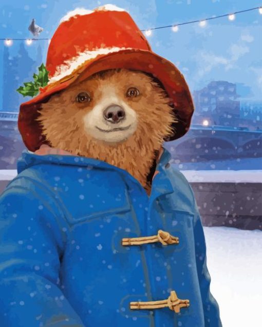 Paddington Bear Magical Christmas Diamond Painting