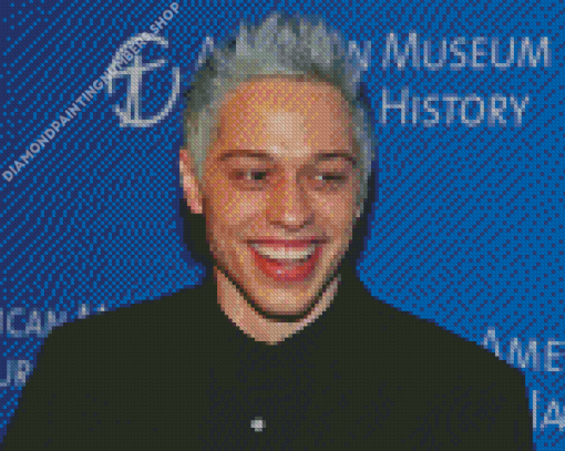 Pete Davidson Smiling Diamond Painting