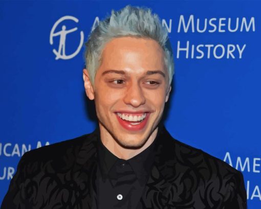 Pete Davidson Smiling Diamond Painting