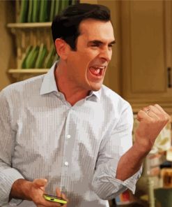 Phil Dunphy Sitcom Character Diamond Painting