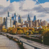 Philadelphia Skyline Diamond Painting