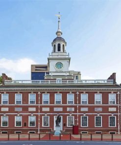 Philly Independence Hall Diamond Painting