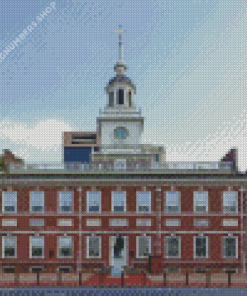 Philly Independence Hall Diamond Painting