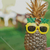 Pineapple Sunglasses Diamond Painting