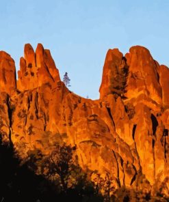 Pinnacles National Park In California Diamond Painting