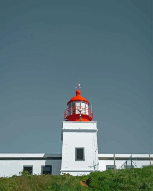 Ponta do Pargo Lighthouse Diamond Painting