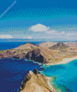 Porto Santo Island Diamond Painting