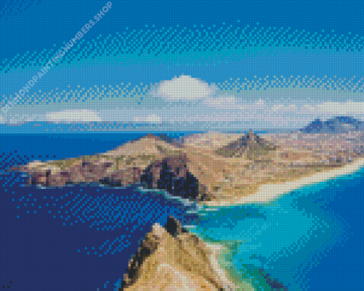 Porto Santo Island Diamond Painting