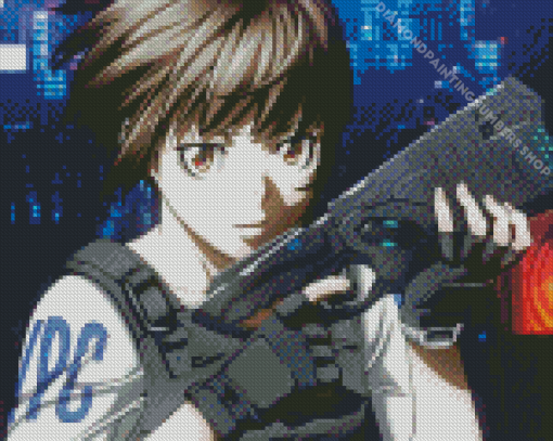 Psycho Pass Character Diamond Painting