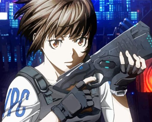 Psycho Pass Character Diamond Painting