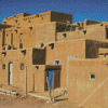 Pueblo Architecture Diamond Painting