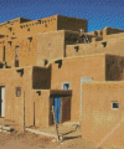 Pueblo Architecture Diamond Painting