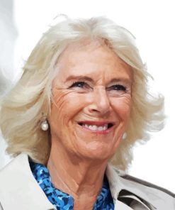 Queen Camilla Diamond Painting