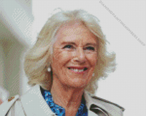 Queen Camilla Diamond Painting