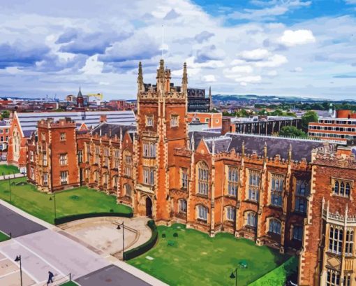 Queens University Belfast Diamond Painting