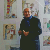 Quentin Blake English Illustrator Diamond Painting