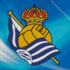 Real Sociedad Club Logo Diamond Painting