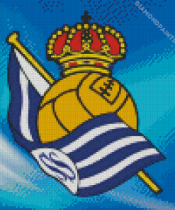 Real Sociedad Club Logo Diamond Painting