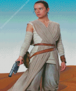 Rey Skywalker Star Wars Diamond Painting