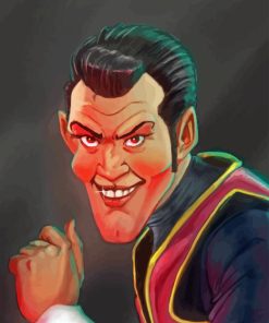 Robbie Rotten Superhero Diamond Painting