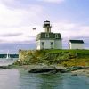 Rose Island Lighthouse Narragansett Diamond Painting