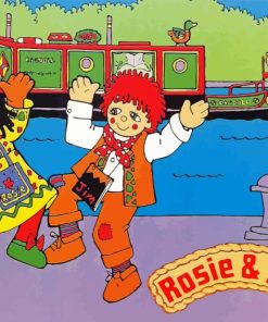 Rosie And Jim Diamond Painting