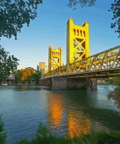 Sacramento Bridge Diamond Painting