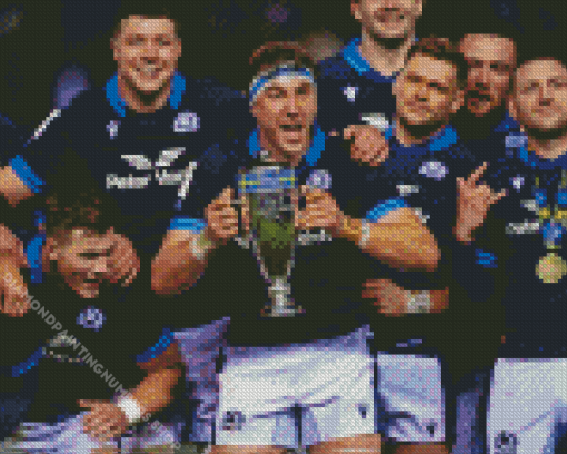 Scotland Rugby Diamond Painting