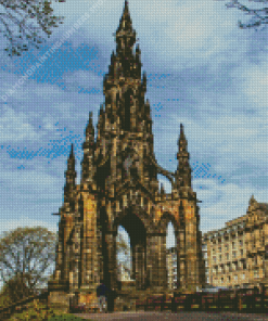 Scott Monument Diamond Painting