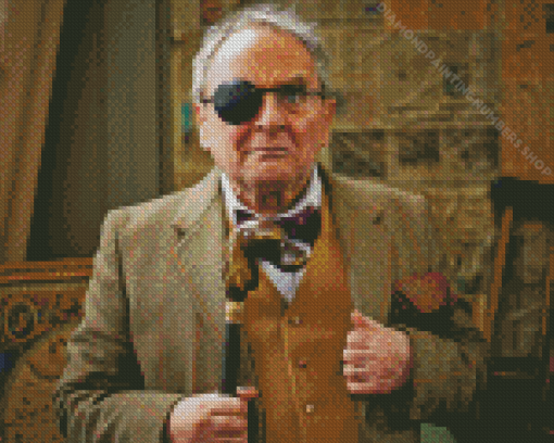 Scottish Actor Sylvester Mccoy Diamond Painting