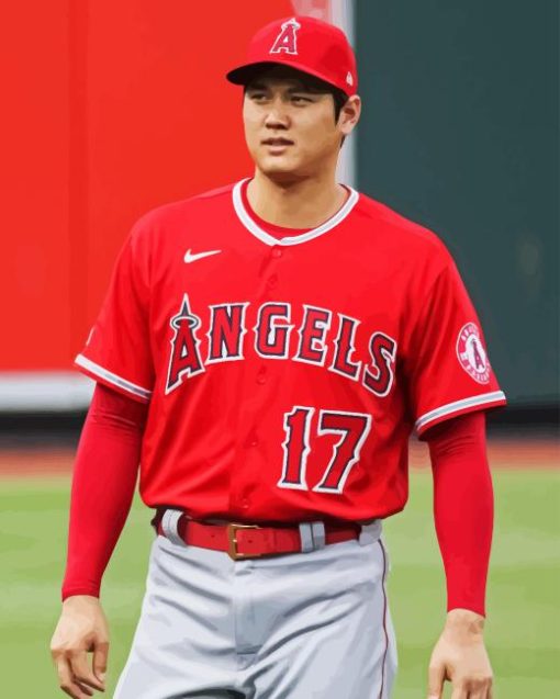 Shohei Ohtani Baseball Player Diamond Painting