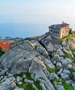 Sintra Mountains Diamond Painting