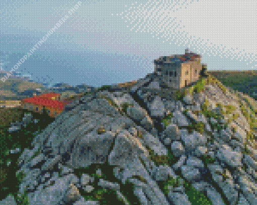 Sintra Mountains Diamond Painting