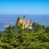 Sintra Mountains Pena National Palace Diamond Painting