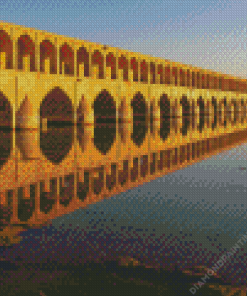 SioSe Pol Bridge in Isfahan Diamond Painting